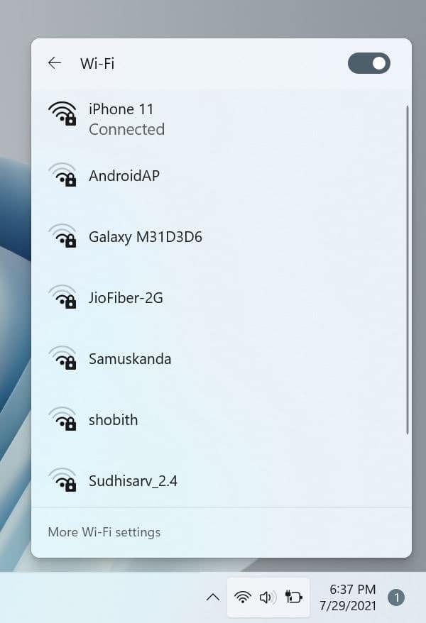 3 maneiras de visualizar as redes disponíveis no Windows 11 1 3 maneiras de visualizar as redes disponíveis no Windows 11