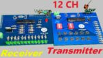 Como fazer transmissor e receptor Arduino 12 canais – DIY