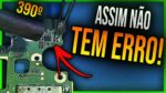 Como Trocar Componentes Pequenos Soldados na Placa do Jeito Certo! (Assim é Mais Fácil)
