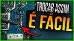 Como Trocar Conector do Display Com Ferro de Solda (Aula Completa)