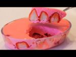 DELICIA DE MORANGO NA TRAVESSA FÁCIL E RÁPIDA