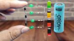 Faça seu próprio indicador de nível de bateria LED 18650