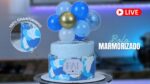 LIVE #28 – BOLO MARMORIZADO EM CHANTININHO | BALLON CAKE DE DIA DOS PAIS