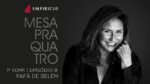 Mesa Pra Quatro #9: Fafá de Belém, cantora: independência financeira, música e vida em Portugal.