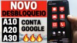 NOVO desbloqueio conta google A10, A20, A30