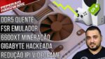 Resumão: 6600 XT mineração / Gigabyte hackeada / RTX3070 Noctua / Videogame + barato / DDR5 + quente