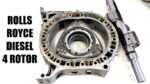 Rolls Royce fez um motor rotativo a diesel com quatro rotores!