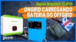 SISTEMA OnGrid Carregando BATERIAS do OffGrid | Para Onde Vai Energia Excedente dos Painéis Solares?