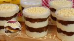 SOBREMESA CREMOSA DE BANANA NO POTE | A melhor que eu já comi!