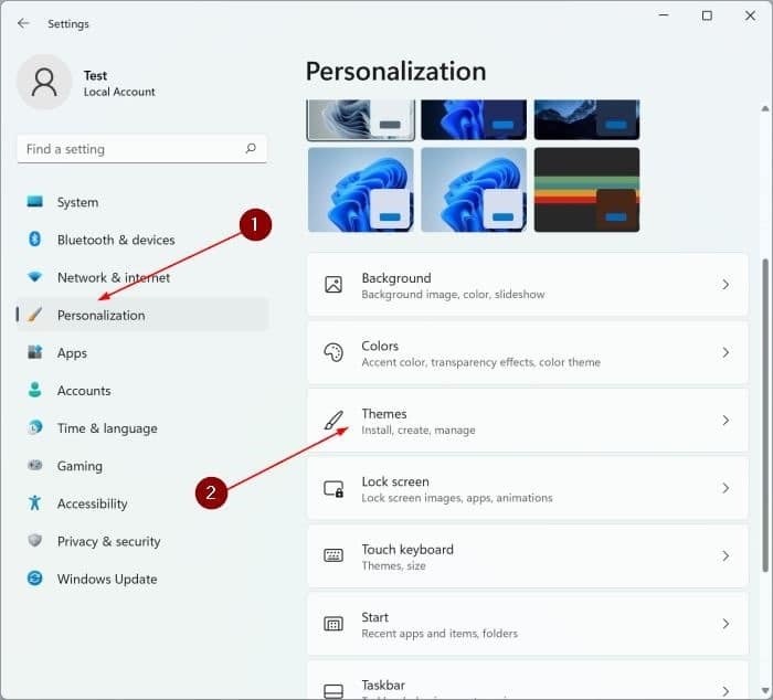 3 maneiras de ativar o modo escuro no Windows 11 3 Habilitar o modo escuro ou tema no Windows 11