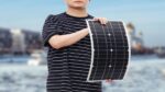 100 W 18 V mono painel solar USB 12 V/5 V DC monocristalino flexível carregador solar para carro
