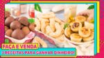 3 RECEITAS fáceis para VENDER e GANHAR MUITO DINHEIRO! RENDA EXTRA vendendo comida! Faça e Venda