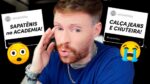 As PIORES GAFES de ESTILO que os HOMENS COMETEM | Inimigos da Moda 01