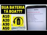 Como ver a saúde da Bateria Samsung A10, A20, A30, A10s, A20s, A30s, A31, A32, A50, A51, A11