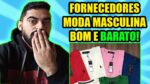 FORNECEDORES DE MODA MASCULINA – Relevei 2 Contatos! BOM E BARATO!