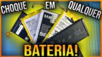 Novo Método: Como Dar Choque Em Bateria de Qualquer Celular Sem Fonte de Bancada!