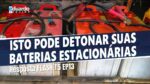 NUNCA Faça Isto com a Bateria Estacionária | Resposta FLASH
