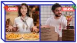 PIZZA HUT NA CHINA X BRASIL | Comparando Fast Food | Mohamad Hindi feat Luana em Pequim