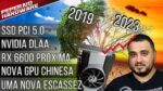 Resumão: Uma nova escassez / SSD PCI 5.0 / “Nova” 3060 / NVIDIA DLAA / RX 6600 próxima / GPU Chinesa
