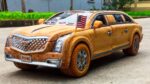 UM MODELO DE MADEIRA DO CARRO DO PRESIDENTE DOS EUA QUE VOCÊ DEVERIA VER