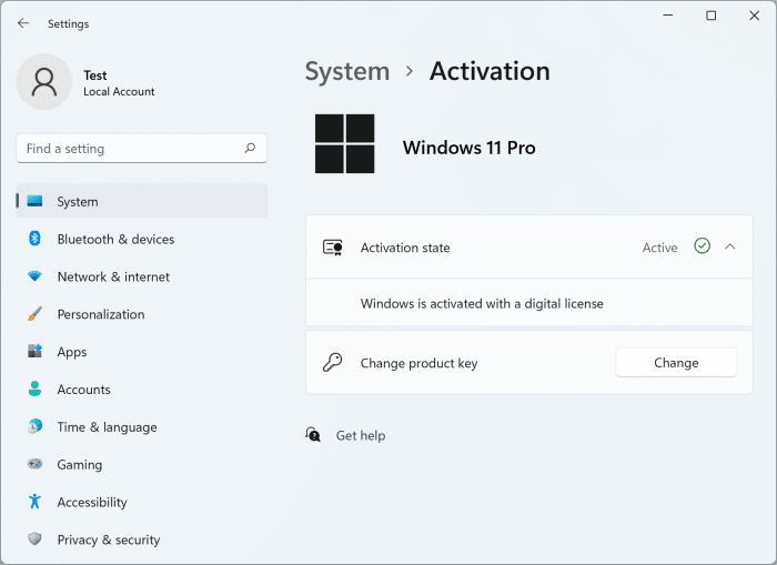 Ativar o Windows 11 após atualizar do Windows 10