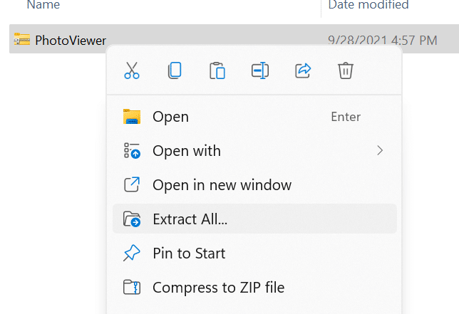 Ative o Visualizador de Fotos do Windows oculto no Windows 11