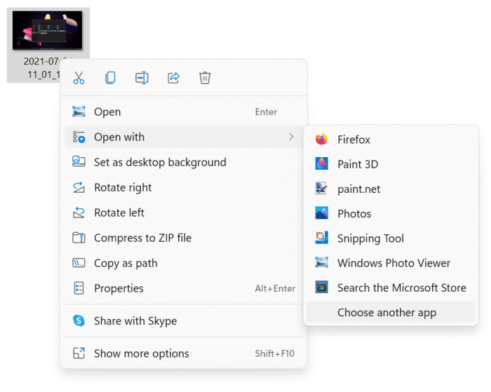 Definir o Visualizador de Fotos do Windows como padrão no Windows 11