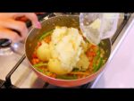4 BATATAS, MENOS DE 5 MINUTOS FAÇA SEU ALMOÇO FÁCIL E RÁPIDO