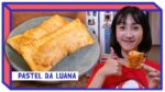CHINESA FAZ PASTEL DE FEIRA PELA PRIMEIRA VEZ | China E Brasil | Mohamad Hindi feat Luana em Pequim