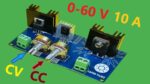 Como fazer uma fonte de alimentação variável.  Fonte de alimentação ajustável de corrente de tensão de 1 – 60V e 0-10A