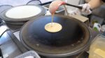 Crepe de sorvete de tamanho duplo – comida de rua coreana