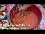 Pão de Lo de Gelatina! Massa firme e Saborosa pra Todos Tipos de Bolos! Veja como é Fácil.