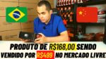 Produto de R$168,00 no fornecedor é vendido por R$499 no Mercado Livre! 100% DE LUCRO PESSOA FÍSICA