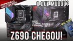 Z690 EM MÃOS! Veja o que muda nas NOVAS placas para INTEL 12 GERAÇÃO (ASUS ROG Z690-E Gaming Wifi)
