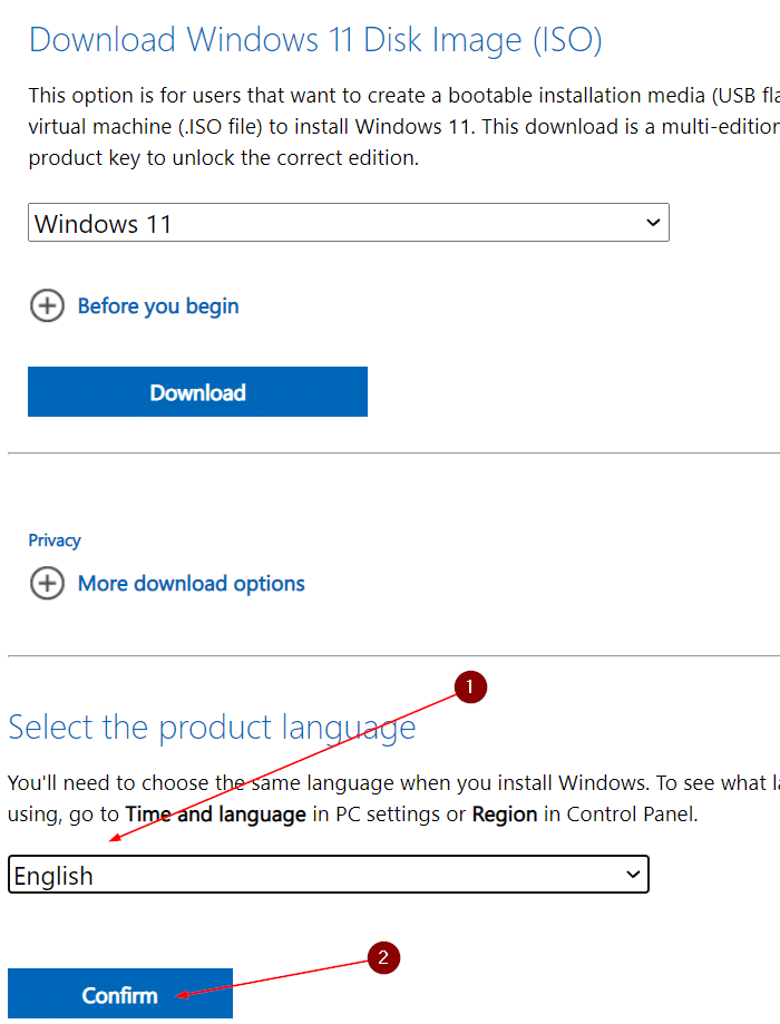 Baixe o Windows 11 ISO diretamente da Microsoft