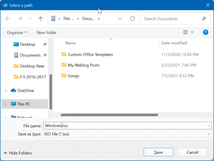 Use a ferramenta de criação de mídia para baixar o Windows 11 ISO