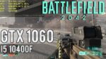 Battlefield 2042 na GTX 1060 6GB, placa mais popular da Steam, em dois mapas, Stock e OC (I5 10400F)
