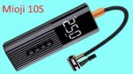 Bomba de ar pneumática para compressor portátil Mioji 10S com luz de fundo LED