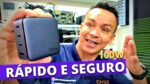 CARREGADOR SUPER ULTRA TURBO, UGREEN GaN Fast Charger 100Watts,