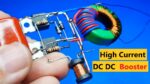Como fazer circuito de reforço DC de alta potência DC