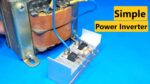 Como fazer um inversor simples de 12v a 220v / inversor dc para ac