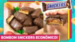 Faça Chocolate SNICKERS CASEIRO e Economize MUITO! Receita fácil, barata e rende MUITO | RM712