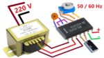Inversor de onda quadrada de 12V a 220V – use CD4047 – 50/60 Hz Frequência ajustável
