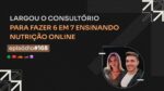 6 EM 7 NO NICHO DE NUTRIÇÃO C/ RENNAN MEZABARBA E LETÍCIA SILVEIRA | PODCAST FAIXA MARROM  #168