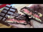 NÃO ACREDITO   FIZ BARRAS DE CHOCOLATE RECHEADA COM SOBRAS DE PANETONES E TA BOMBANDO DE PEDIDOS.