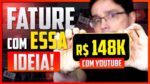 O PASSO A PASSO! FATURE R$ 148 MIL POR MÊS EM 10 MESES COM O YOUTUBE – Entrevista com Mayk Santos