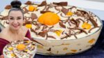 PAVÊ DE PESSEGO DELICIOSO TAMANHO FAMÍLIA