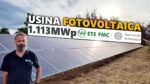 Usina Fotovoltaica 1,113MWp Padre Furusawa na ETE FMC | Santa Rita do Sapucaí MG