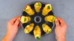 Você precisa de uma forma de bolo e de uma espátula de pizza para fazer os petiscos do ano!