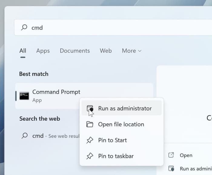 Desative o novo menu de contexto no Windows 11